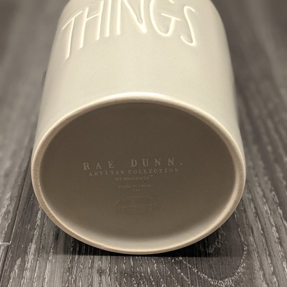 Rae Dunn THINGS Canister - Picture 3 of 4